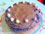 Chocolate birthday cake