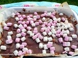 Coconut, marshmellow and all spice brownies