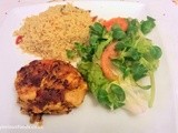 Spicy bean burgers