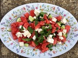Summer Watermelon, Feta & Mint Salad