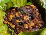 Prawns pollichathu / chemeen pollichathu