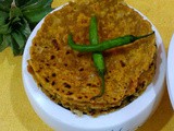 Healthy High Protein Soya Granules Paratha