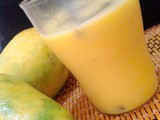 Mango lassi with Chocolate