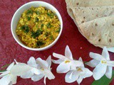 Paneer Bhurji (Scrambled Cottage cheese)