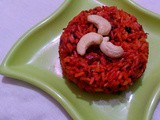 Pinky Beetroot Rice