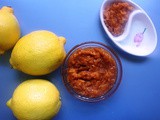 Zero oil,No wait,Super quick Nimboo Achaar (Zero oil,No wait,Super quick Lemon Pickle)