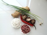 Ants Climbing a Tree (Sichuan Spicy Stir-Fried Vermicelli with Beef and Mushrooms)