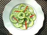 French Fridays with Dorie - Crunchy Ginger Pickled Cucumbers