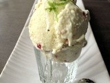 Lemongrass Chilli Lime Ice Cream with Black Sesame Langues de Chat