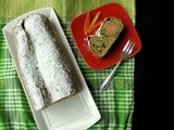 Matcha Stollen with Rose Marzipan Filling