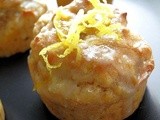 Muffin Monday - Pineapple Jam-Filled Muffins with Luscious Lemon Glaze