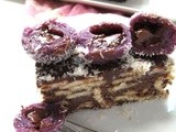 We Should Cocoa - Marie Chocolate Fudge Cake with Purple Sweet Potato and Nutella Onde-Onde