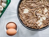 Baked Gooey Soba Frittata and a Bite of World Cup