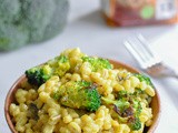 Broccoli and Lemongrass Barley Risotto