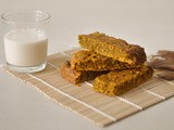 Healthier Pumpkin Flapjack Bar