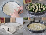 Italian Kale Stuffed Pizza