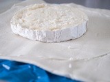 Pastry-Wrapped Camembert with Red Grapes