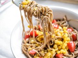 Soba and Yellow Split Peas Salad