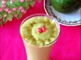 Avocado Milk Shake Recipe / Butter Fruit Milk Shake