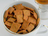 Baked Wheat Biscuits / Healthy Khara Biscuit (Low Fat)