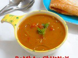 Bombay Chutney Recipe / Side dish for idly dosa