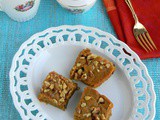 Carrot Cake / Eggless Carrot Walnut Cake (No Butter)