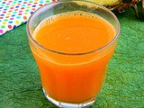 Carrot Pineapple Ginger Juice Recipe / Detox Juice