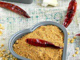 Coconut Idly Podi / Thengai Podi Recipe