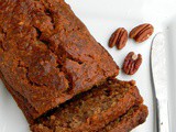 Eggless Banana Pecan Bread Recipe (No butter)