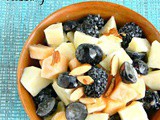 Fresh Fruit Salad with Yogurt Honey Dressing