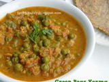 Green Peas Kurma Recipe | Pattani Kurma - Side Dish for Chapathi
