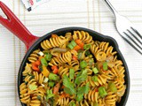 Indian Style Vegetarian Pasta Recipe