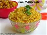 Mango Rice / Maangai Sadam / Raw Mango Masala Rice