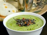 Mint Coconut Chutney | Pudhina Thengai Chutney - Side Dish for Idly and Dosa