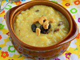 Pasiparuppu Javarisi Payasam / Moong Dal Sago Payasam