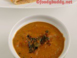 Tomato and Chana dal chutney