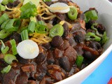 Vegetarian Black Bean Chili Recipe | Easy Bean Chili Recipe