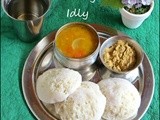 Vendhaya Idli / Fenugreek Idli Recipe