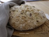 30 minute Cranberry hazelnut rosemary soda bread vgn  ///  30 minuten Cranberry – hazelnoot – rozemarijn brood vgn