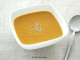 Carrot – Tahini – Ginger soup