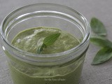 Creamy Avocado Basil dip Sauce /// Romige Avocado Basilicum dip Saus vgn – Dairy free