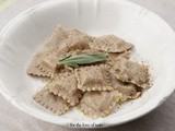 Feta – sage spelt ravioli with chili