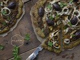 Pumpkin pizza – grain + nutfree crust