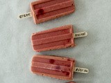 Raspberry Lemon love popsicles – dairy free /// Framboos Citroen ijsjes – zuivel vrij