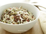 Red rice – parsley root salad  ///  rode rijst – wortelpeterselie salade