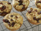 Savory Courgette Muffins with Capers and apricots