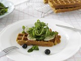 Savory pumpkin waffle- gltn free /// Hartige pompoen wafel – gltn vrij