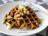 Sweet potato waffels gltn free + sugar free  ///  Wafels van zoete aardappel gltn vrij + suiker vrij