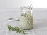 Tahini + Dill vinaigrette dressing  /// Tahini + Dille vinaigrette dressing