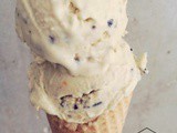 Vegan orange & stracciatella ice cream